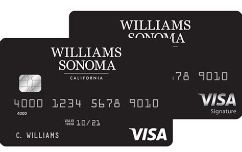 williams sonoma visa